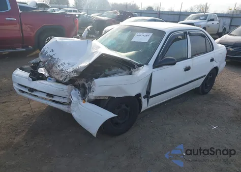 1999 Chevrolet Prizm z USA, uszkodzony, nr VIN 1Y1SK5282XZ435882